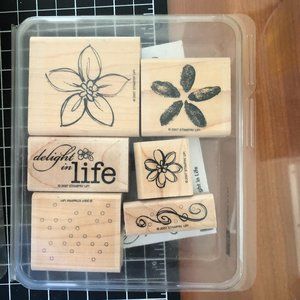 Stampin' Up! Delight in Life! Set of 6 Pieces